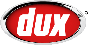 Dux emblem for hot water heaters, serving Gympie — expert hot water systems, installation and repairs by your local Gympie plumber